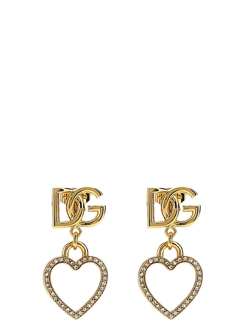 Dolce & Gabbana Gold Brass Earrings