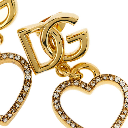 Dolce & Gabbana Gold Brass Earrings