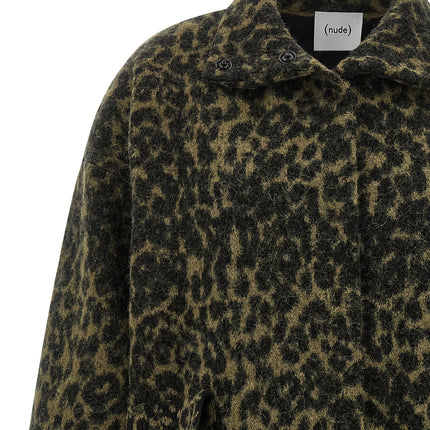 NUDE Bicolor Wool Coat