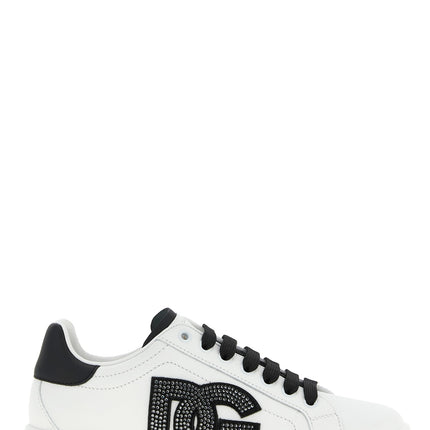 Dolce & Gabbana Bicolor Calfskin Sneakers
