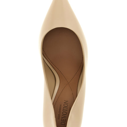 Dolce & Gabbana Beige Calfskin High Heel Pumps