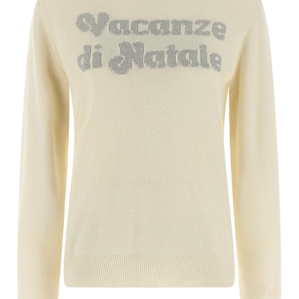 MC2 Saint Barth White Wool Cardigan