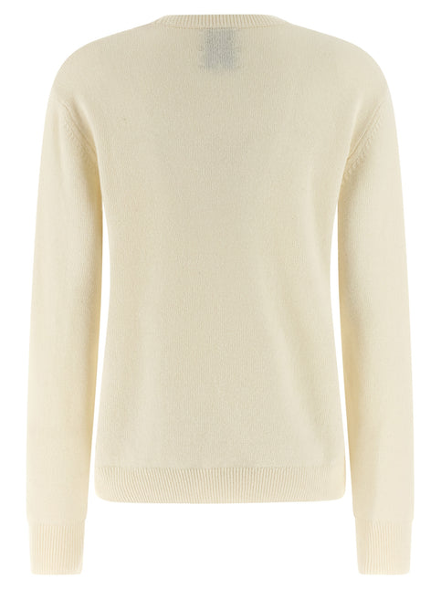 MC2 Saint Barth White Wool Cardigan