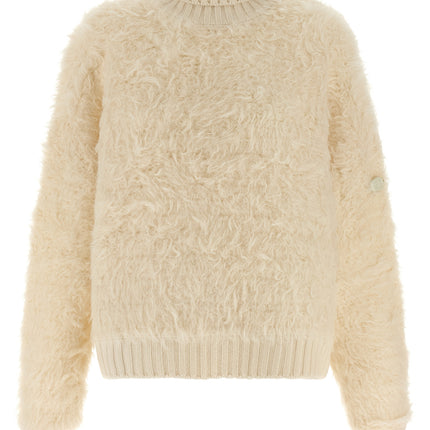 GOLDBERGH White Wool Cardigan