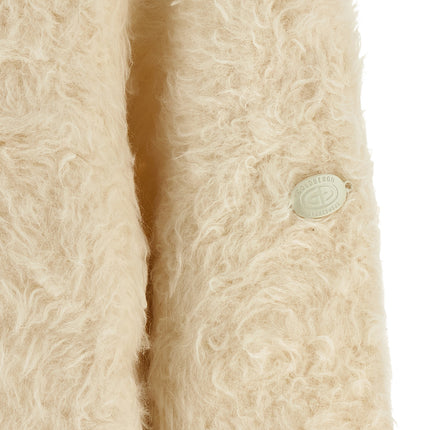 GOLDBERGH White Wool Cardigan