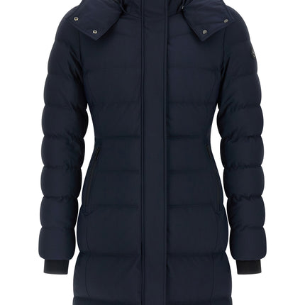 Moose Knuckles Blue Nylon Parka