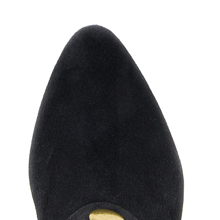 Isabel Marant Black Calfskin Over The Knee