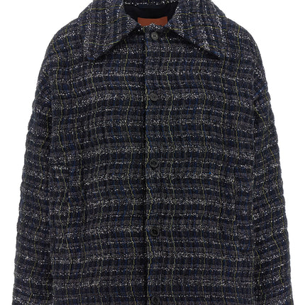 Missoni Blue Viscose Coat