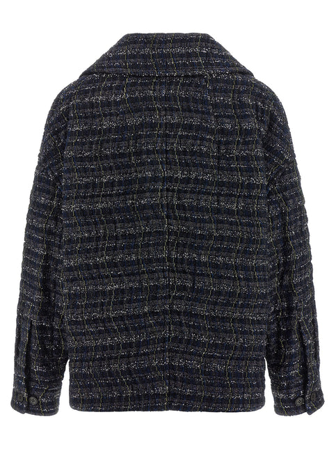 Missoni Blue Viscose Coat