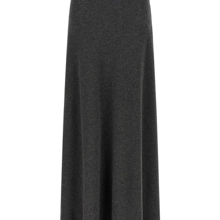Balenciaga Gray Wool Mini Skirt
