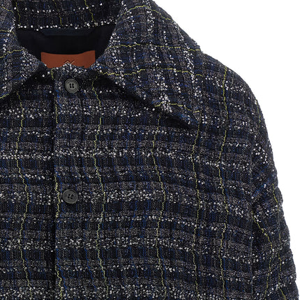 Missoni Blue Viscose Coat
