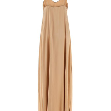 Ferragamo Beige Viscose Long Dress