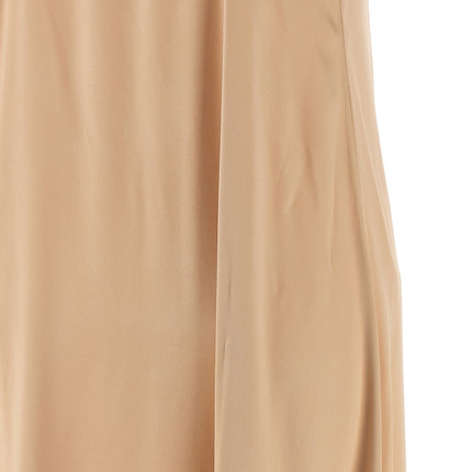 Ferragamo Beige Viscose Long Dress