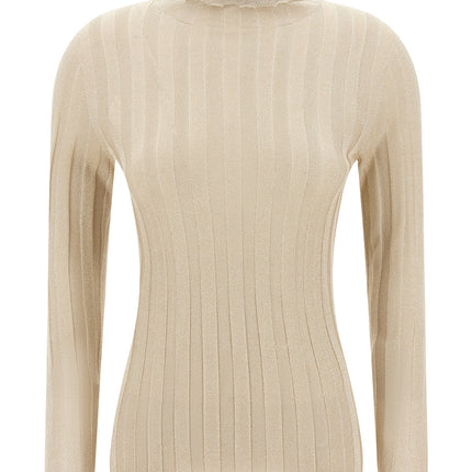 Fabiana Filippi Gold Viscose Cardigan