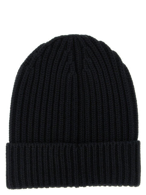 Dolce & Gabbana Black Wool Beanie