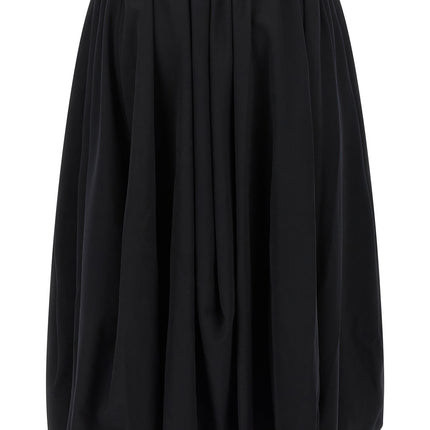 Comme Des Garçons Black Wool Mini Skirt