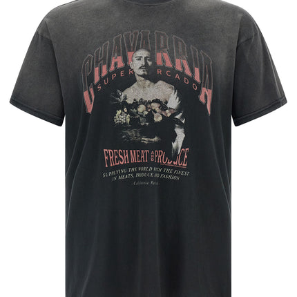 WILLY CHAVARRIA Black Cotton T-Shirt