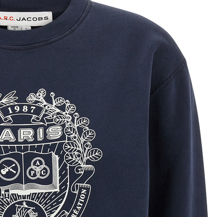 A.P.C. Blue Cotton Sweatshirt