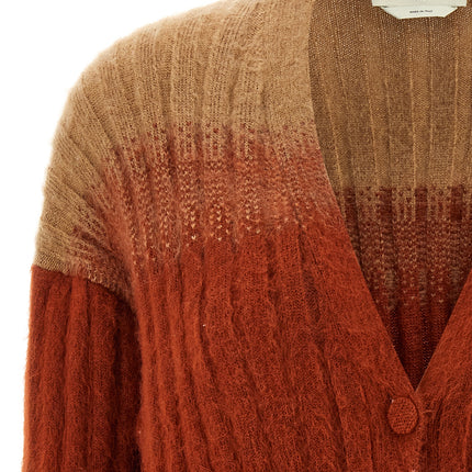 Fendi Multicolor Wool Cardigan