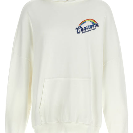 WILLY CHAVARRIA White Cotton Sweatshirt