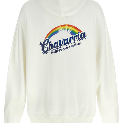 WILLY CHAVARRIA White Cotton Sweatshirt