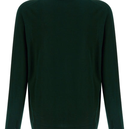 Roberto Collina Bicolor Merino Wool Cardigan
