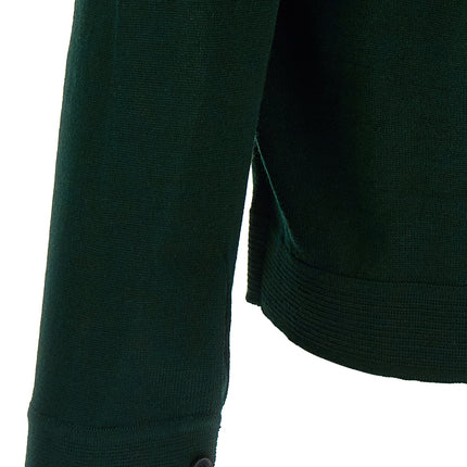 Roberto Collina Bicolor Merino Wool Cardigan