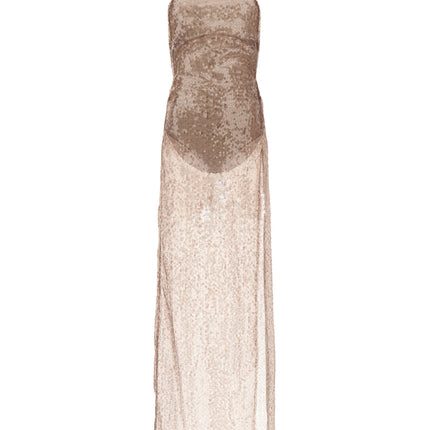 The Andamane Multicolor Polyester Long Dress