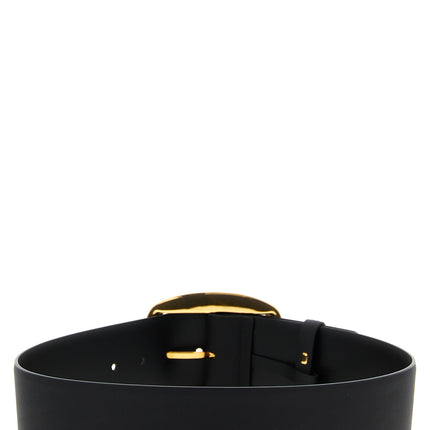 Dolce & Gabbana Black Calfskin Regular Belt