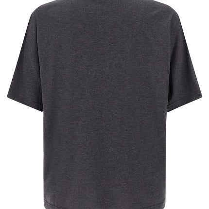 Dolce & Gabbana Gray Cotton T-Shirt
