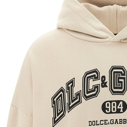Dolce & Gabbana Beige Cotton Sweatshirt