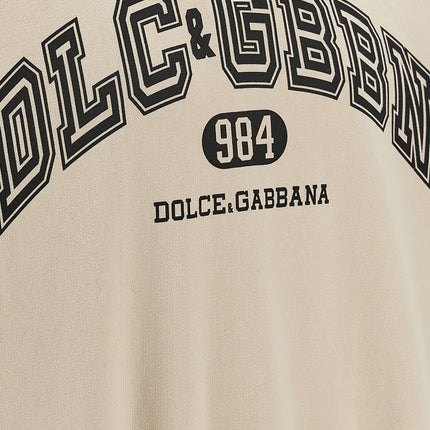 Dolce & Gabbana Beige Cotton Sweatshirt