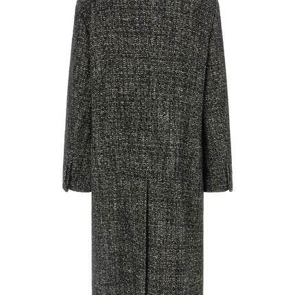 Dolce & Gabbana Bicolor Polyamide Coat