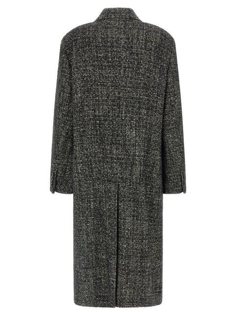 Dolce & Gabbana Bicolor Polyamide Coat