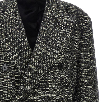 Dolce & Gabbana Bicolor Polyamide Coat