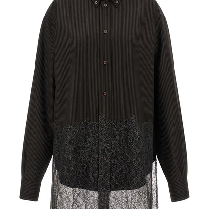 Fendi Brown Virgin Wool Blouse