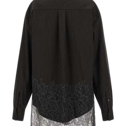Fendi Brown Virgin Wool Blouse