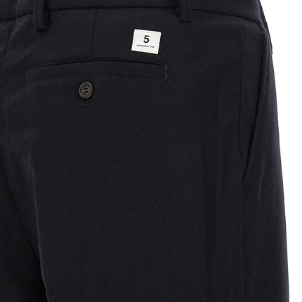 Department 5 Blue Wool Casual Pants