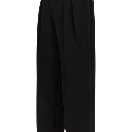 Dolce & Gabbana Black Virgin Wool Dress Pants