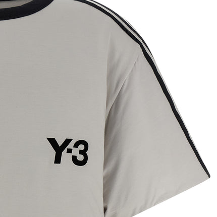 Y-3 Gray Lyocell T-Shirt