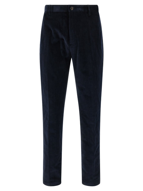 Department 5 Blue Cotton Casual Pants