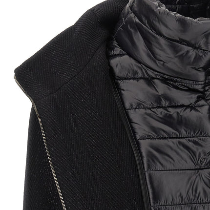 Herno Black Wool Coat