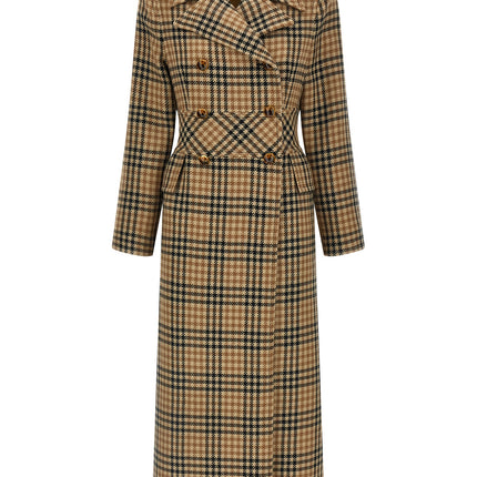 Valentino Garavani Brown Virgin Wool Coat
