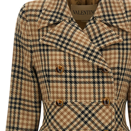 Valentino Garavani Brown Virgin Wool Coat