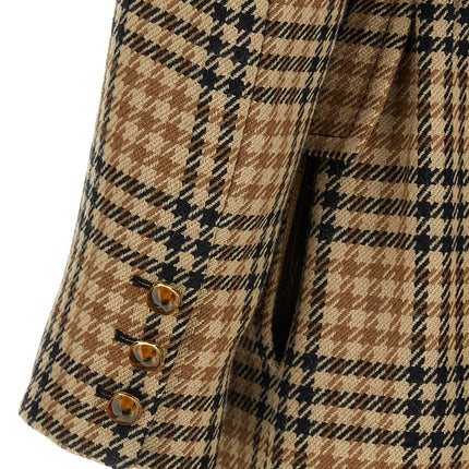 Valentino Garavani Brown Virgin Wool Coat