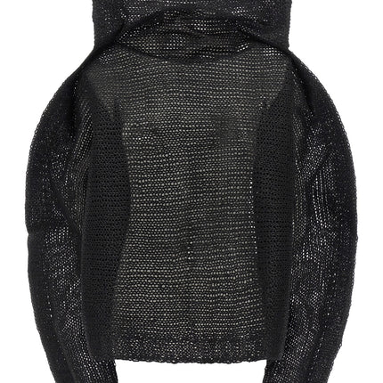 Issey Miyake Black Wool Sweatshirt