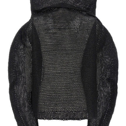 Issey Miyake Black Wool Sweatshirt