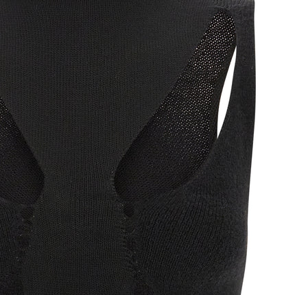 Rick Owens Black Wool Tank Tops