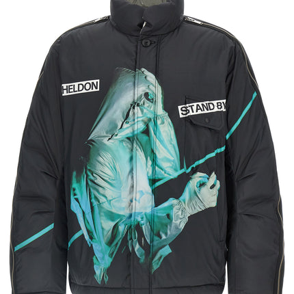 Undercover Black Polyester Shell Jacket