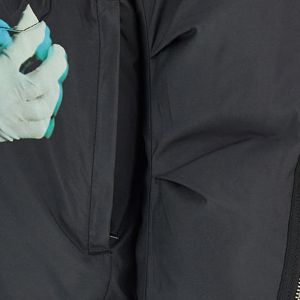 Undercover Black Polyester Shell Jacket